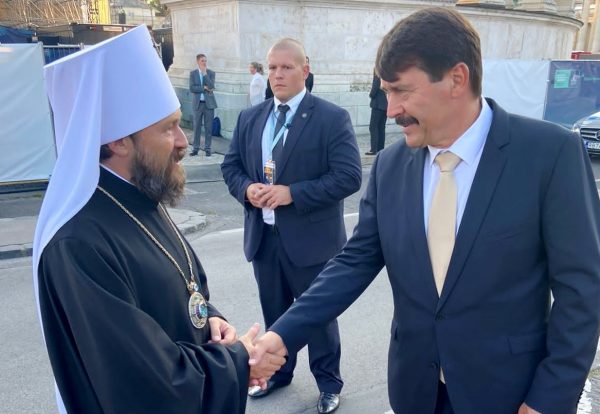 Metropolitan Hilarion of Volokolamsk Begins His Working Visit to Hungary