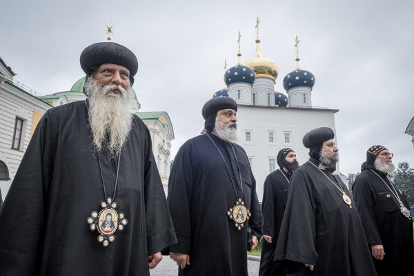 Egyptian monks visit holy sites in Tver and Novgorod Dioceses