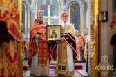 Metropolitan Onuphry Officiates the Rite of Glorification of Martyr Aristarchus (Sitalo)