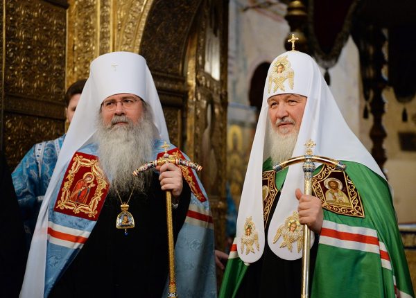 Patriarch Kirill’s Congratulations to the Primate of the Orthodox Church in America on His Name’s Day