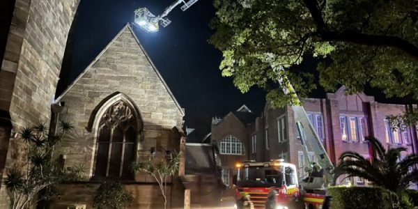 Fire Broke Out in the Cathedral of the Annunciation of the Theotokos in Sydney
