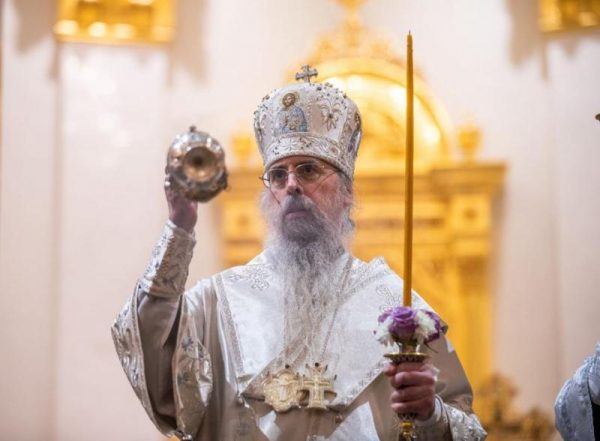 His Grace Bishop Alexis Returns from Visit to Russia