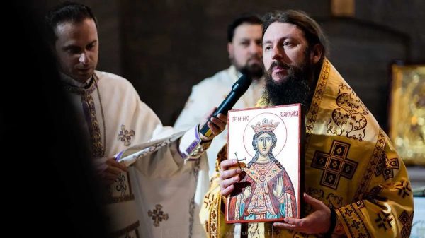 Bishop Damaschin of Dorna becomes first Orthodox hierarch to serve at Cacica Salt Mine Chapel