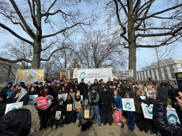 Strong Orthodox Presence at the 2022 March for Life