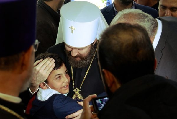 Metropolitan Hilarion Talks about the Church Project on the Rehabilitation of Syrian Children Affected by the War