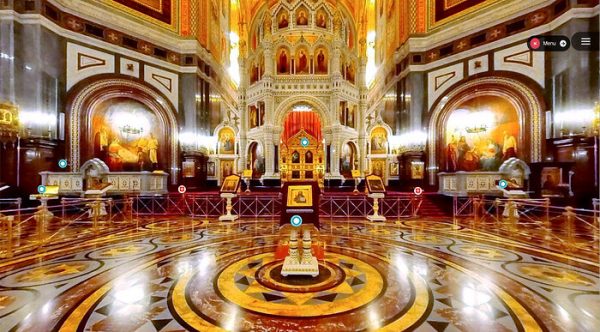 Virtual Tour of Moscow’s Christ the Savior Cathedral Launched