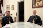 Metropolitan Hilarion of Volokolamsk meets with Archbishop Chrysostomos of Cyprus