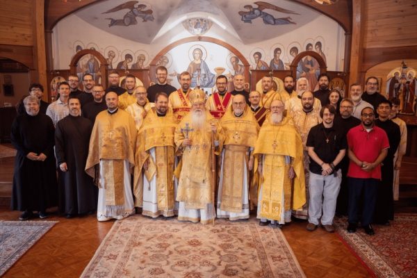 Metropolitan Tikhon Presides at 15th Annual Diaconal Liturgical Practicum