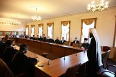First Meeting between the New Chairman and Workers of the Department for External Church Relations of the Moscow Patriarchate