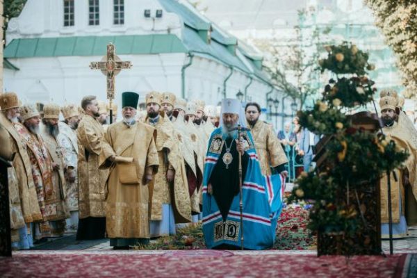 Ukrainian Church Celebrates Metropolitan Onuphry’s 8th Anniversary of His Enthronement