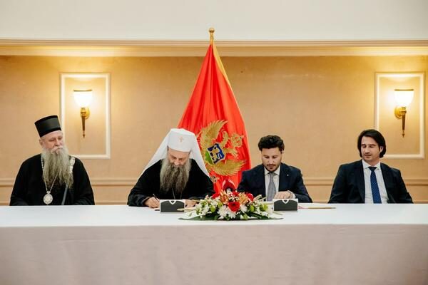 Serbian Orthodox Church and Montenegrin Authorities Sign an Agreement