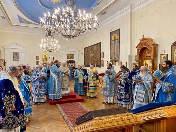 The first day of the Council of Bishops of the Russian Orthodox Church Outside of Russia