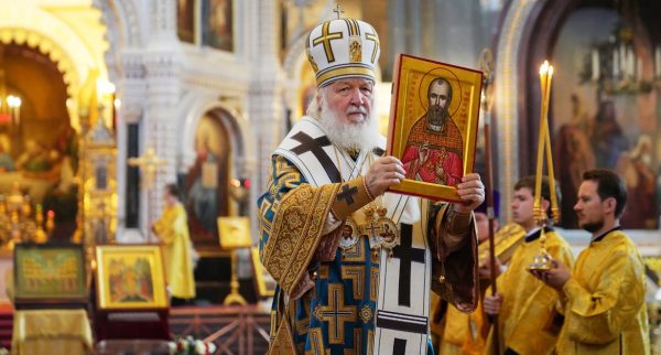 Patriarch Kirill Presides over the Glorification of Archpriest Mikhail Soyuzov among the Saints